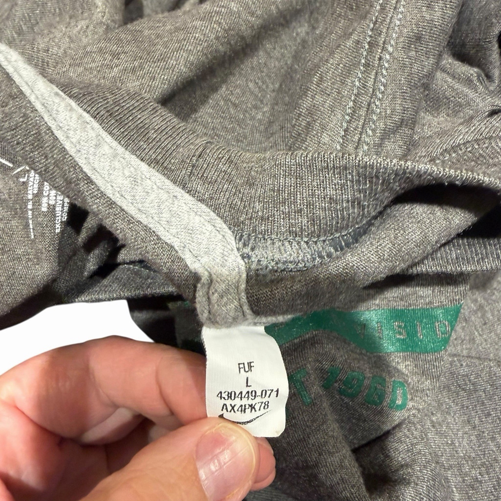 New York Jets Nike NFL Team Apparel Size L Men's Gray/Green Long Sleeve TShirt - Picture 11 of 11